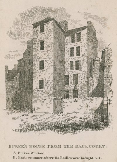Burkes háza a hátsó udvarból alkotó: English School