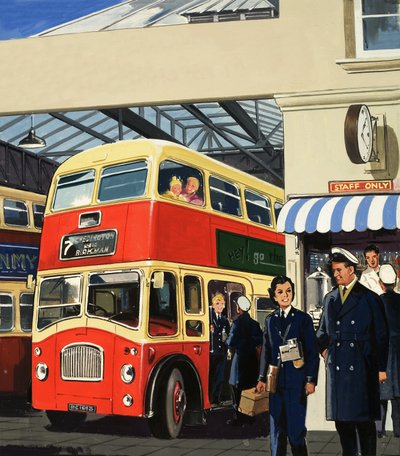 Buszvezetők és kalauzok alkotó: English School