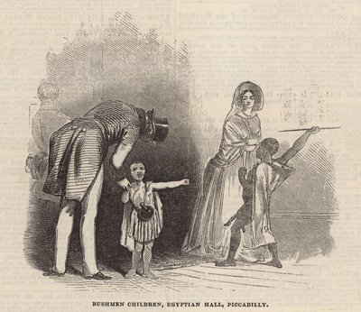 Bushman gyerekek, Egyptian Hall alkotó: English School