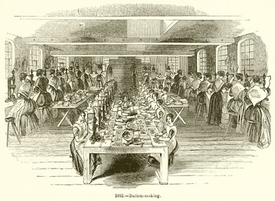 Gombkészítés alkotó: English School