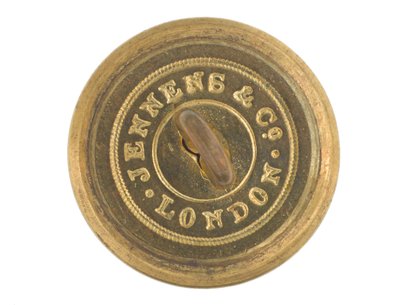 Button, 9. bengáli lándzsás ezred, 1901 előtt alkotó: English School