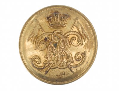 Button, 9. bengáli lándzsás ezred, 1901 előtt alkotó: English School