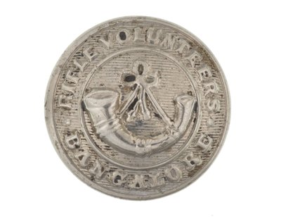 Button, Bangalore Puskás Önkéntesek, 1880-1920 alkotó: English School