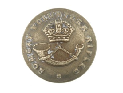 Button, Bombay önkéntes puskák, 1901-1947 alkotó: English School