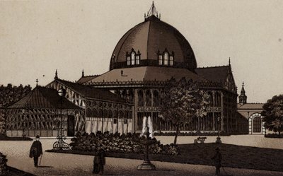 Buxton: Az új pavilon (litho) alkotó: English School