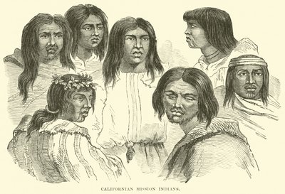Kaliforniai missziós indiánok alkotó: English School