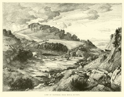 Hannibal tábora Rocca di Papa közelében alkotó: English School
