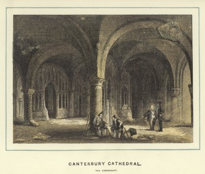 Canterbury katedrálisa, az aluljáró alkotó: English School