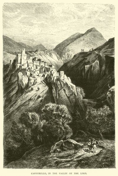 Capistrello, a Lírisz völgyében alkotó: English School