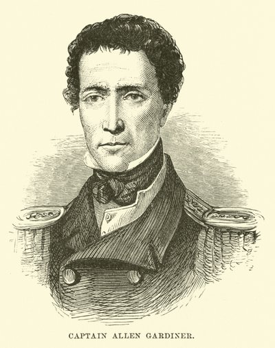 Allen Gardiner kapitány alkotó: English School