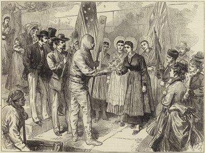 Boyton kapitány Boulogne-ban alkotó: English School