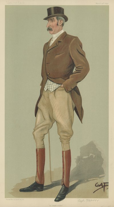 David Longfield Beatty kapitány alkotó: English School