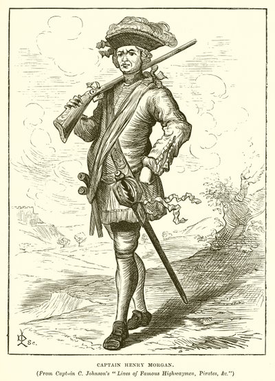 Henry Morgan kapitány alkotó: English School