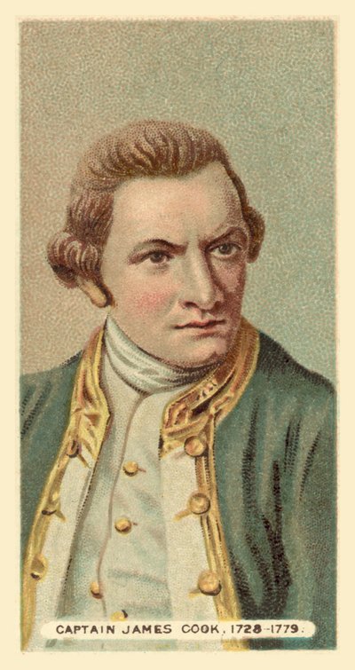 James Cook kapitány alkotó: English School