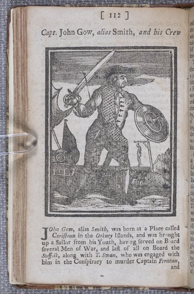 John Gow kapitány, alias Smith alkotó: English School