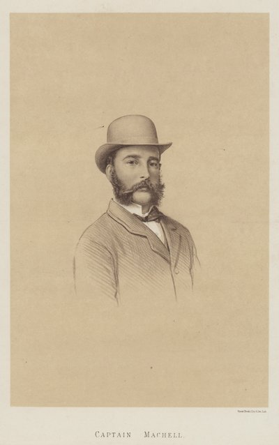 Machell kapitány, "Jem" (litho) alkotó: English School