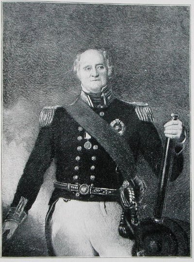 Thomas Masterman Hardy kapitány (1769-1839) (metszet) alkotó: English School