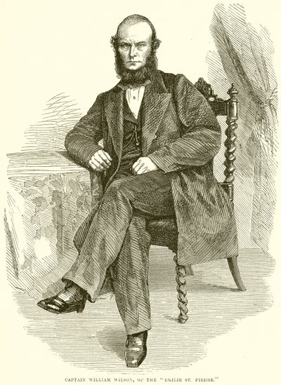 William Wilson kapitány, az Emilie St. Pierre-től alkotó: English School
