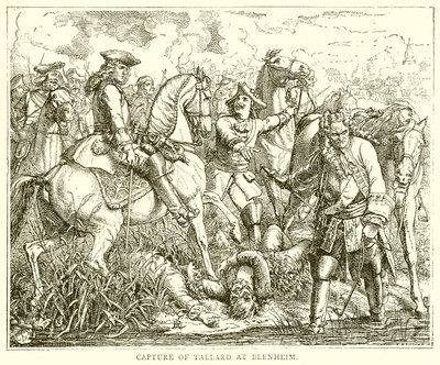 Tallard elfogása Blenheimben alkotó: English School