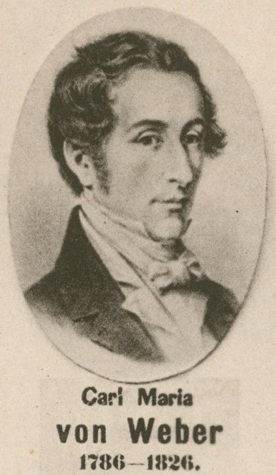 Carl Maria von Weber (metszet) alkotó: English School