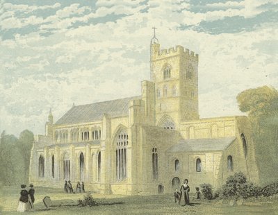 Carlisle katedrális, északnyugati kilátás alkotó: English School