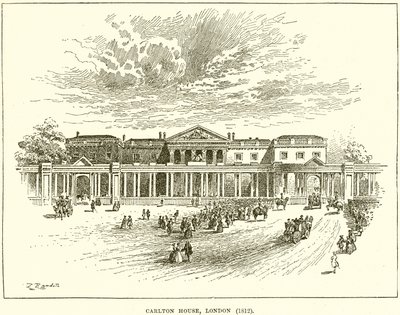 Carlton House, London alkotó: English School