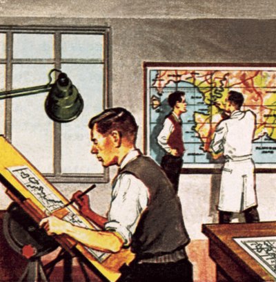 Térképész alkotó: English School