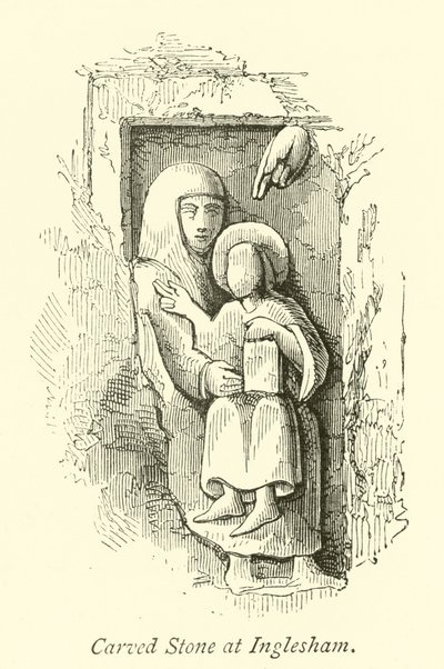 Faragott kő Ingleshamban alkotó: English School