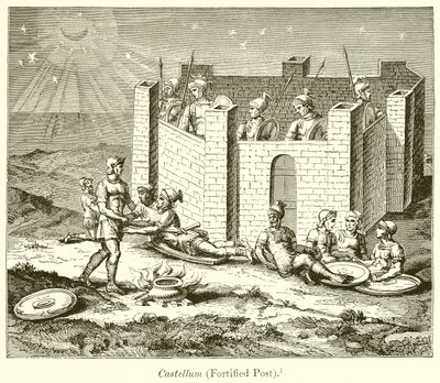 Castellum (megerősített posta) alkotó: English School