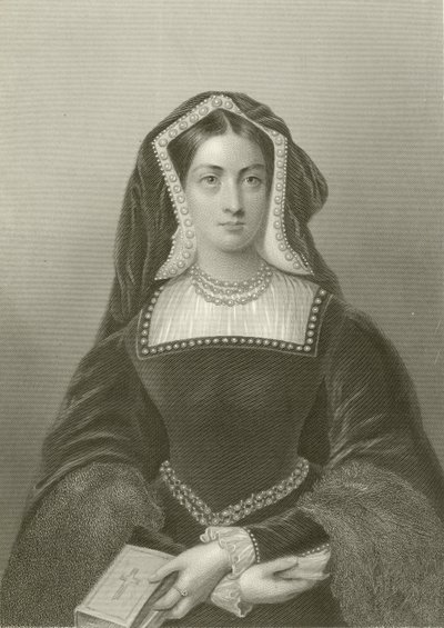 Aragóniai Katalin, VIII. Henrik királynő alkotó: English School