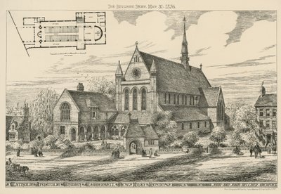 Katolikus apostoli templom Camberwellben alkotó: English School