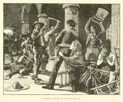 Katholischer Aufstand in Mexiko von English School