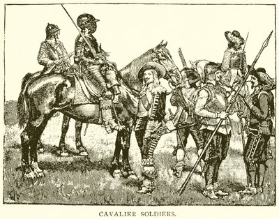 Cavalier Soldiers alkotó: English School