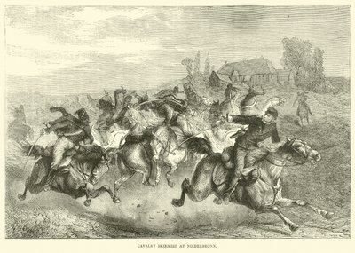Lovassági összecsapás Niederbronnban, 1870. július alkotó: English School