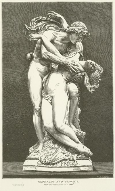 Cephalus és Procris alkotó: English School