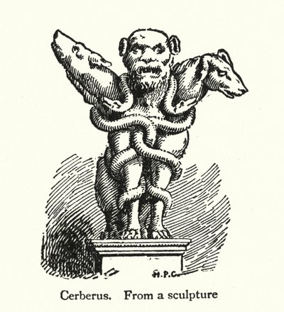 Cerberus (litho) alkotó: English School