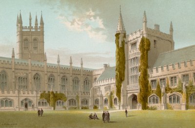 Kápolna és Könyvtár, Magdalen College - Oxford alkotó: English School