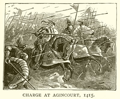 Vád: Agincourt, 1415 alkotó: English School
