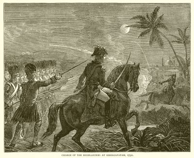 A felvidékiek vádja Szeringapatamnál, 1792 alkotó: English School