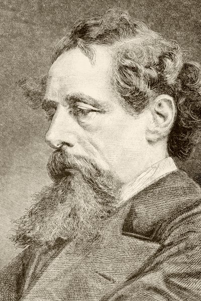 Charles Dickens (litho) alkotó: English School