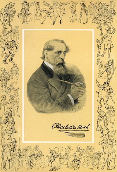 Charles Dickens és képzeletbeli lényei alkotó: English School