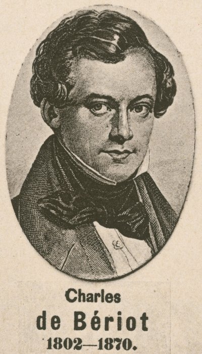 Charles de Beriot (metszet) alkotó: English School