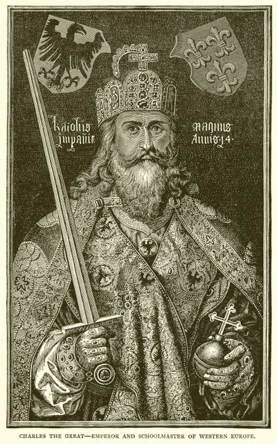 Nagy Károly – Nyugat-Európa császára és iskolamestere alkotó: English School