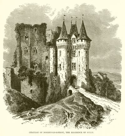 Nogent-le-Rotrou kastélya, Sully rezidenciája alkotó: English School
