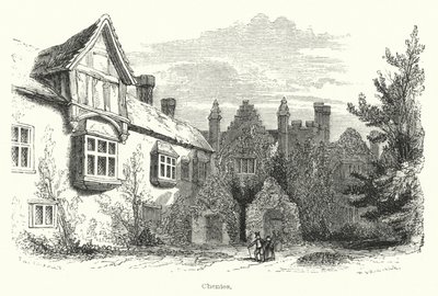 Chenies (metszet) alkotó: English School