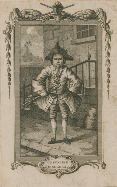 Descassau lovag alkotó: English School