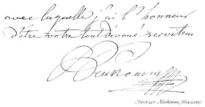 Chevalier Neukomm, (zenész) alkotó: English School