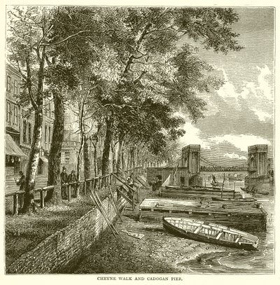 Cheyne Walk és Cadogan móló alkotó: English School