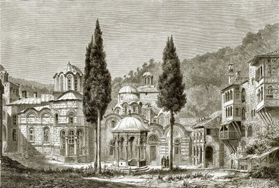 A kiliantari kolostor főudvara alkotó: English School