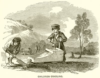 Gyermekek bölcsőben alkotó: English School